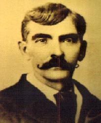 Portrait of David R. Jay, youngest Pony Express rider