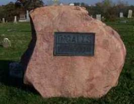 Gravestone of John James Ingalls at Mt. Vernon Cemetery