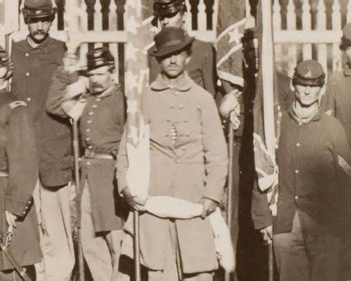 Civil War photograph of Morgan D. Lane